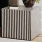 Moe"s Home Collection Terning Side Table in White and Black, , large