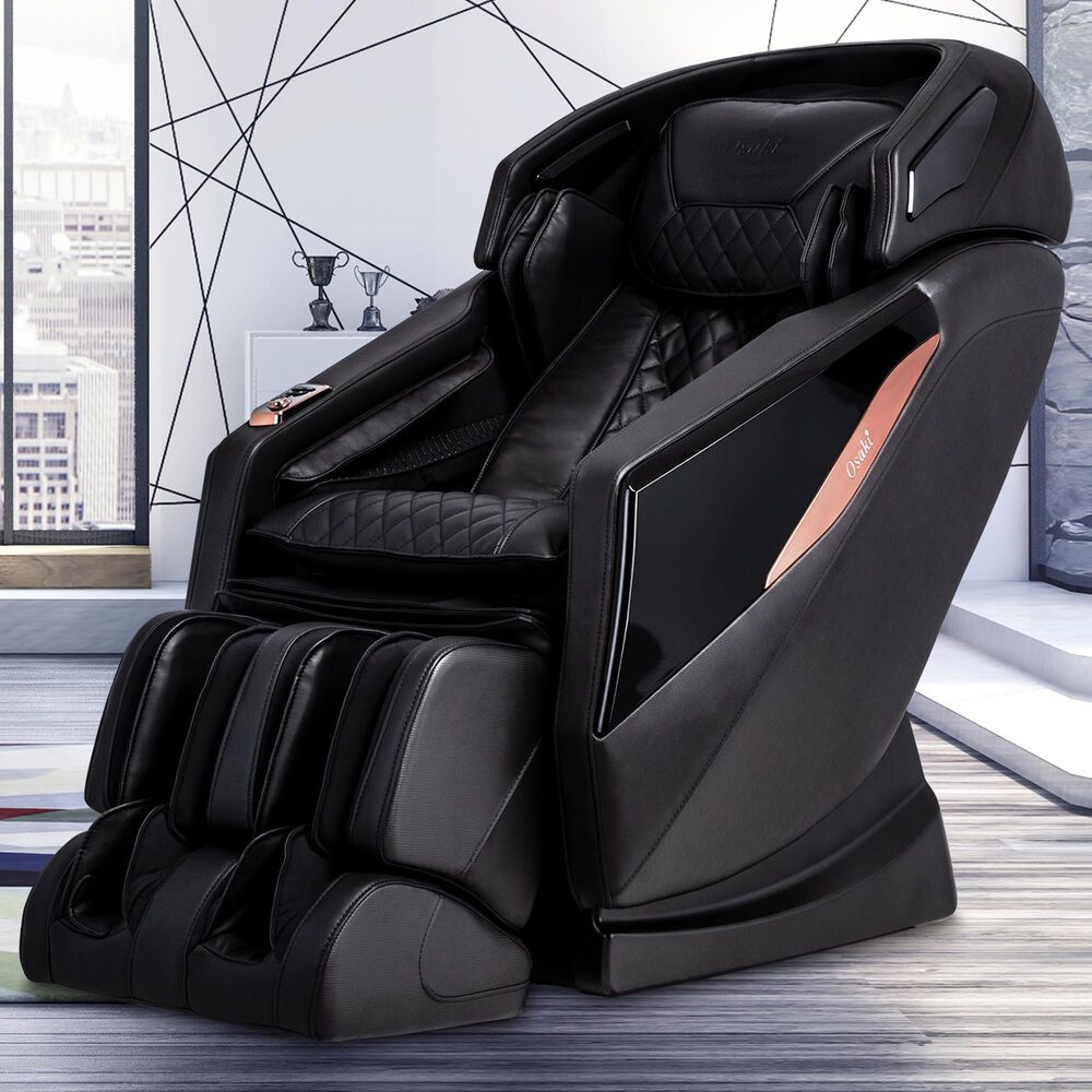 Osaki OSYamato Massage Chair in Black Nebraska Furniture Mart