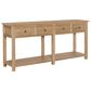 Hooker Furniture Driftwood Display Sideboard with Hutch in Buckboard, , large