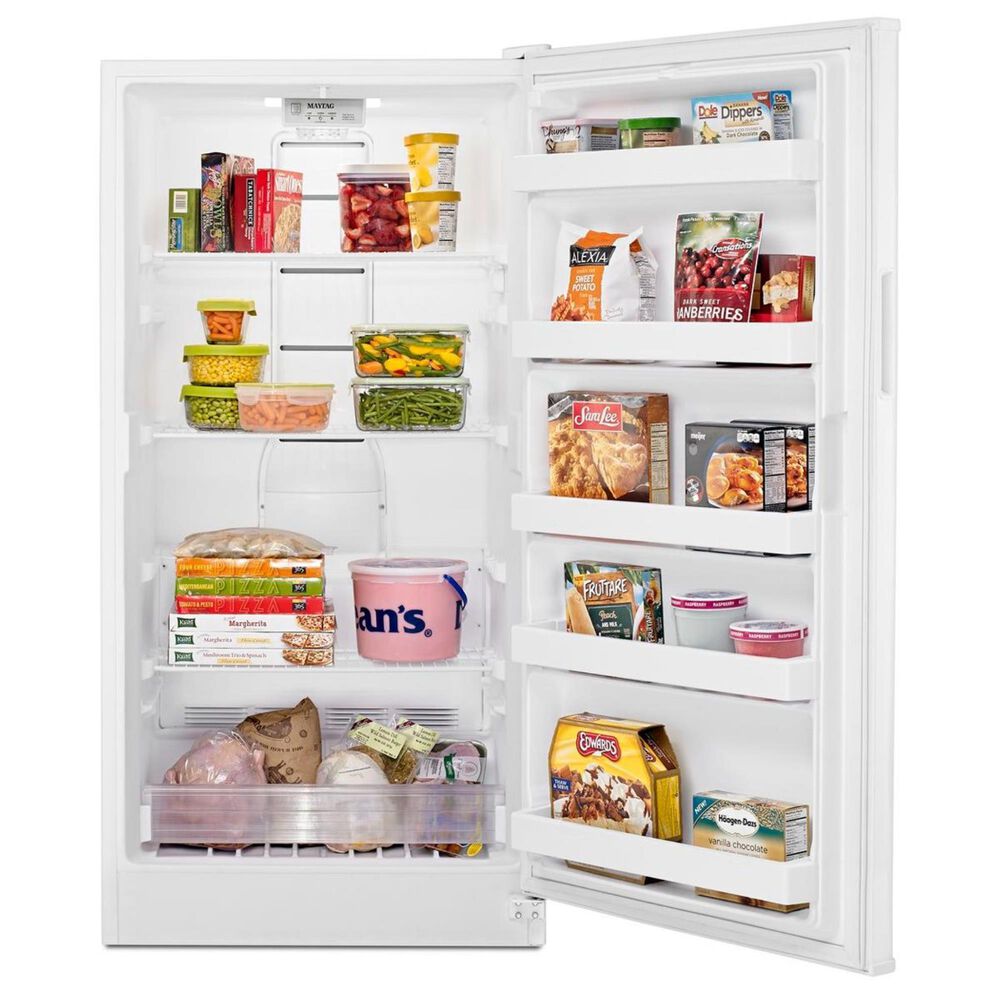 Maytag 16 Cu. Ft. Frost Free Upright Freezer with FastFreeze Option, , large
