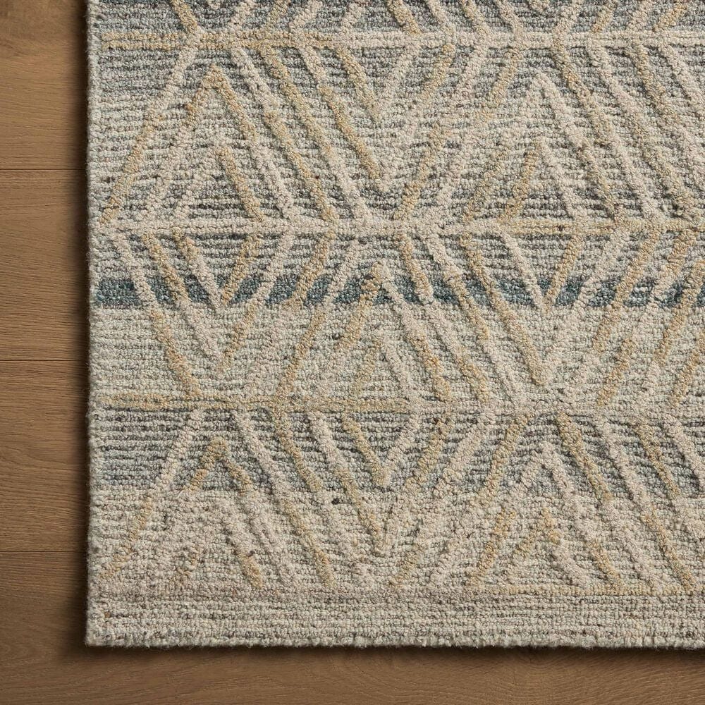Loloi Elias Fog and Natural 2&#39;6&quot; x 7&#39;6&quot; Runner, , large
