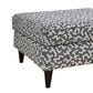 Xenia Contour Natural Cocktail Ottoman in Downunder Denim, , large