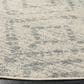 Safavieh Adirondack ADR131T-6R 6" Round Ivory and Light Blue Area Rug, , large