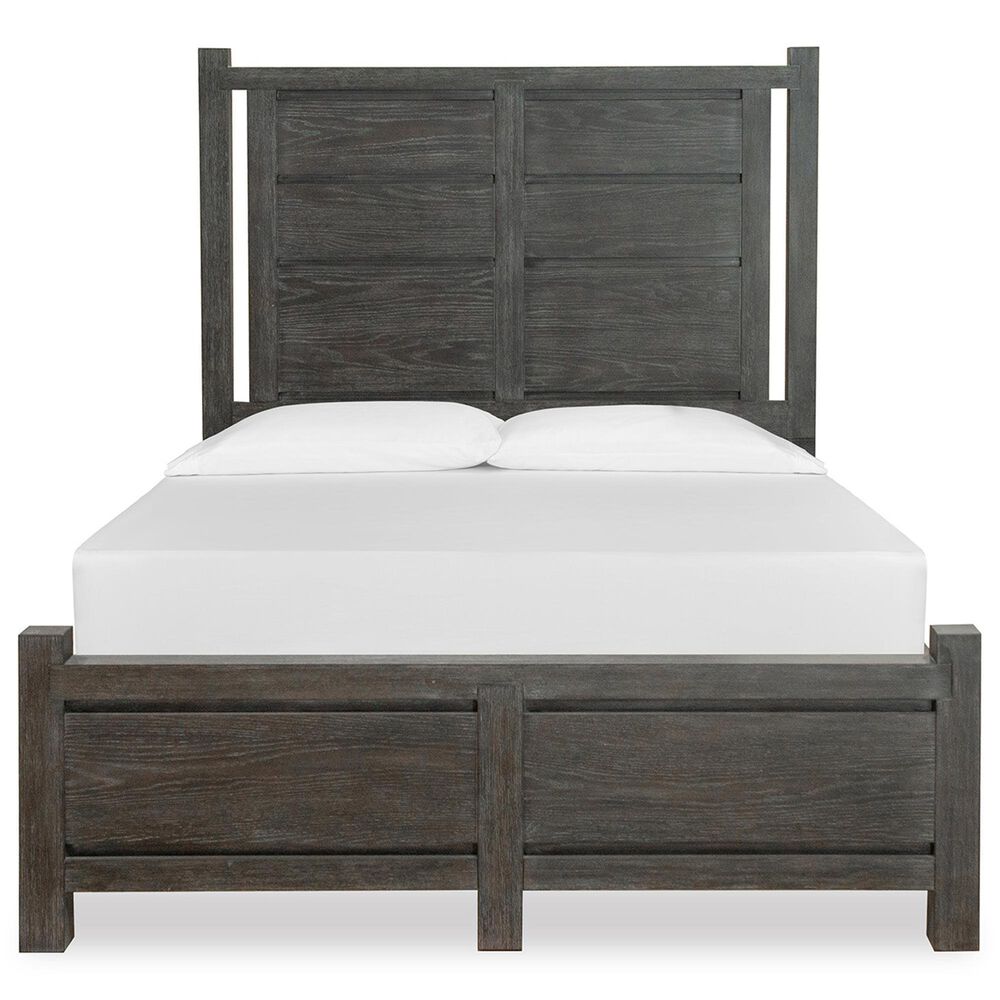 Nicolette Home Plum Creek Queen Panel Bed in Ravenwood Black, , large
