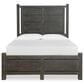 Nicolette Home Plum Creek Queen Panel Bed in Ravenwood Black, , large
