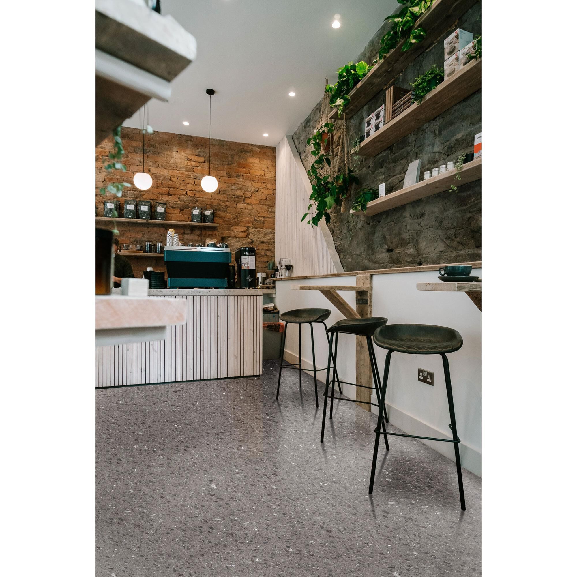 Fuzion SmartDrop Elite Obsidian Terrazzo 18