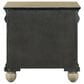 Belle Furnishings Rustic Traditions 3-Drawer Nightstand in Saddle Tan, , large
