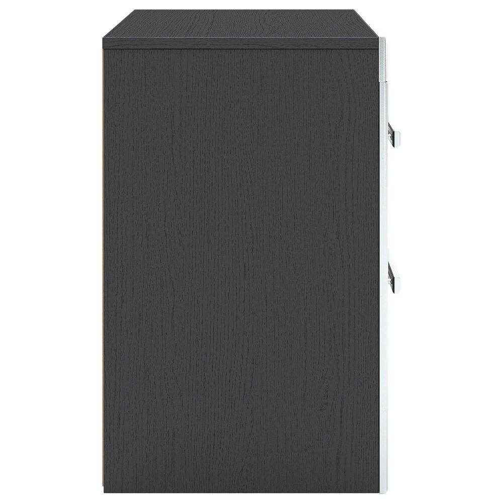 Ashley Zuraleus 4-Piece King Upholstered Platform Bedroom Set in Matte Black, , large
