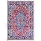 Safavieh Serapi 6"7" x 9" Blue and Rust Area Rug, , large