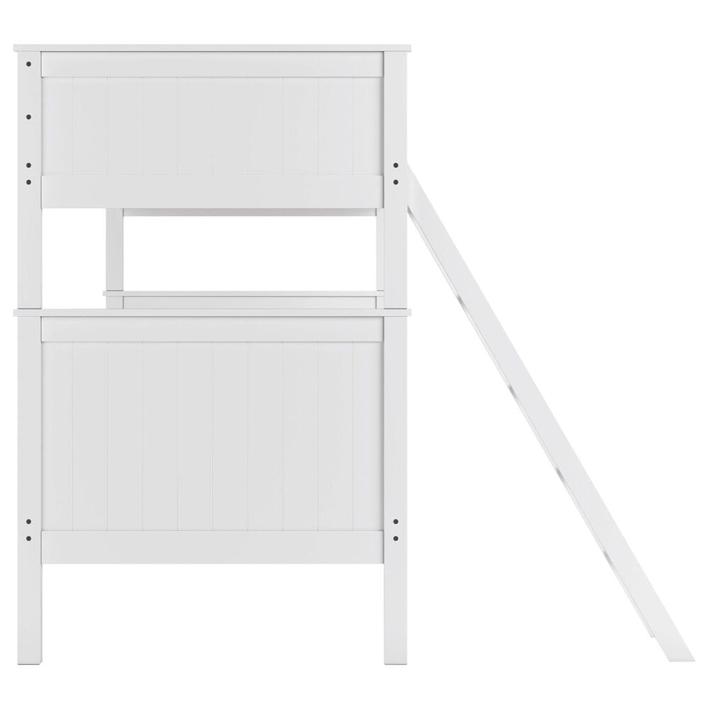 Ashley Nextonfort Twin over Twin Bunk Bed in White, , large