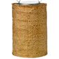 Allsop Soji Stella Cylinder Floral Solar Lantern in Bronze, , large