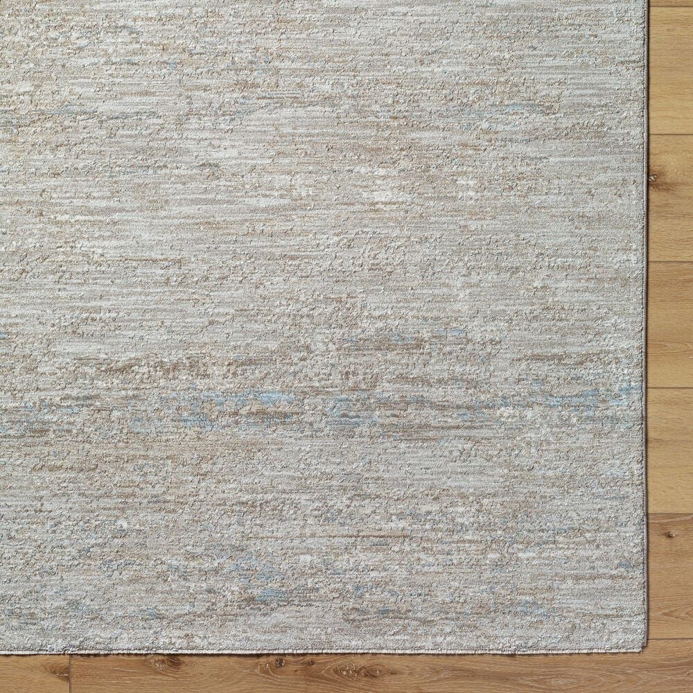 Surya Masterpiece Medium Gray, Light Gray, Cream and Ice Blue 12&#39; x 15&#39; Area Rug, , large