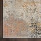 Nourison Rustic Textures RUS13 Grey and Blue 6" x 9" Area Rug, , large