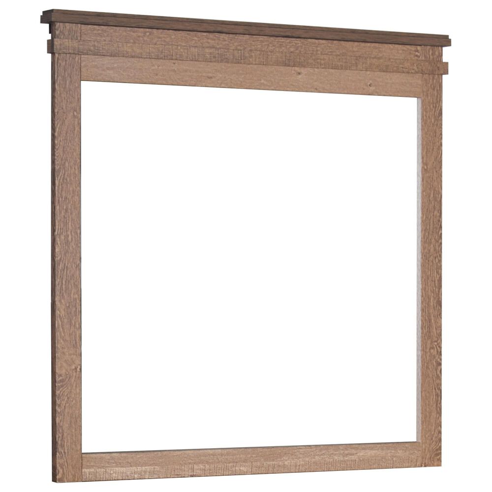 New Heritage Design Coventry Hall Dresser Mirror in Pecan, , large