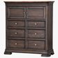 Napa Furniture Design Grand Louie 6-Drawer Dresser with 2-Door in Ebony and Wheat, , large