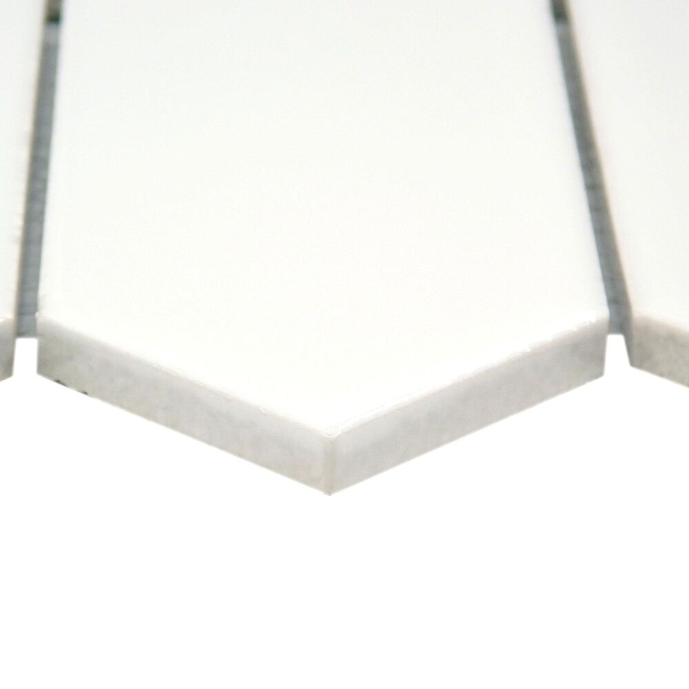 Emser Catch Ice 2" x 5" Picket on 11" x 13" Ceramic Mosaic Sheet, , large