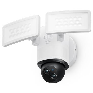 eufy E340 Outdoor Security Camera with Floodlight in White, , large