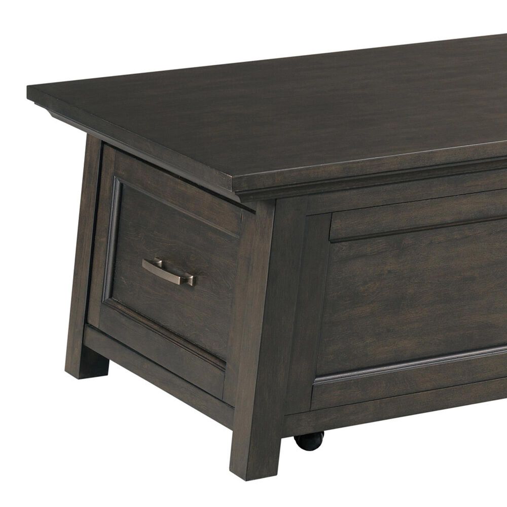 American Drew Bessemer Storage Coffee Table in Black, , large