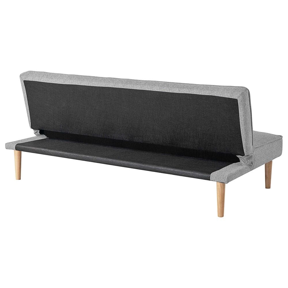 Lifestyle Solutions Salem Convertible Sofa in Light Gray, , large