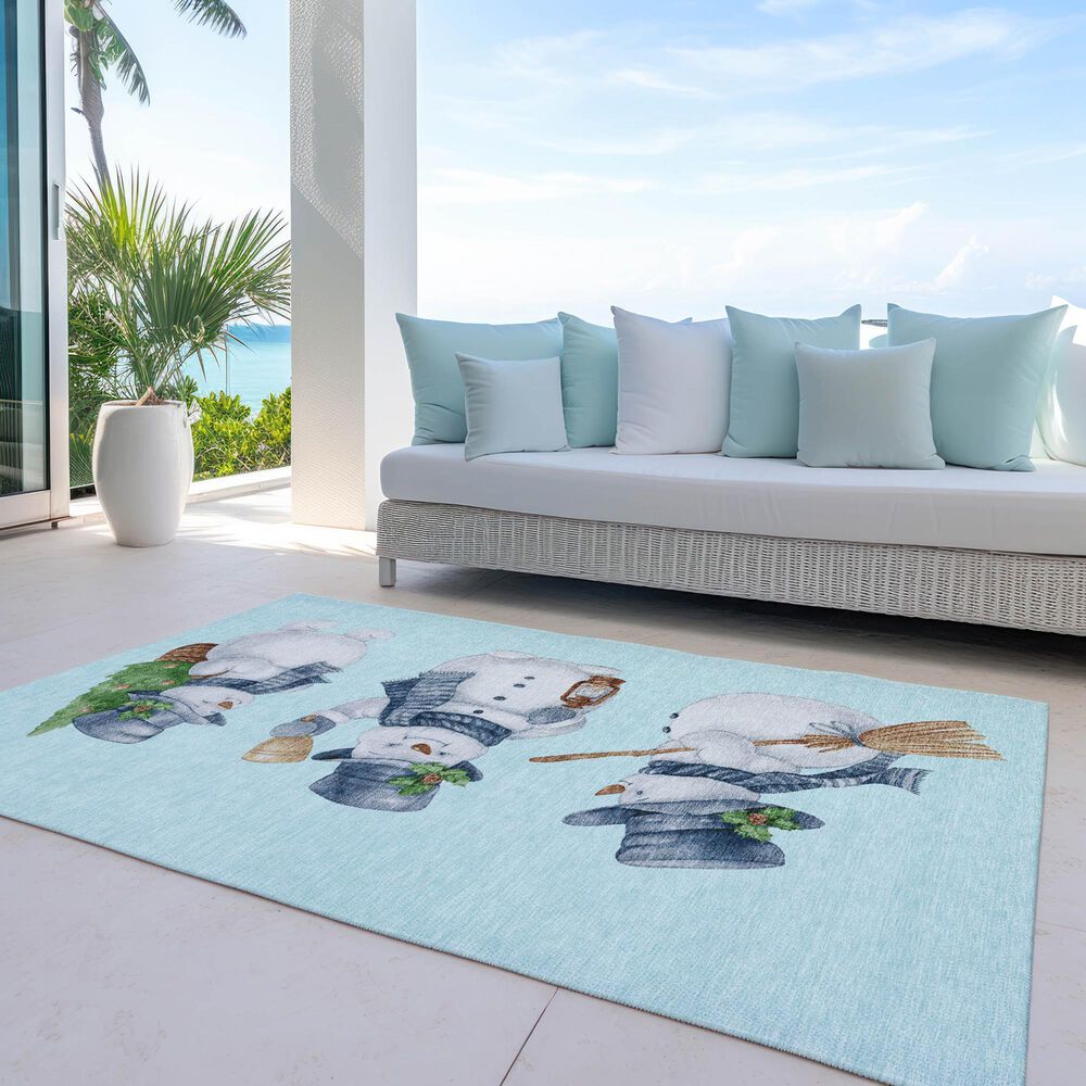 Dalyn Rug Company Wonderland WN34 Sky 5&#39; x 7&#39;6&quot; Area Rug, , large