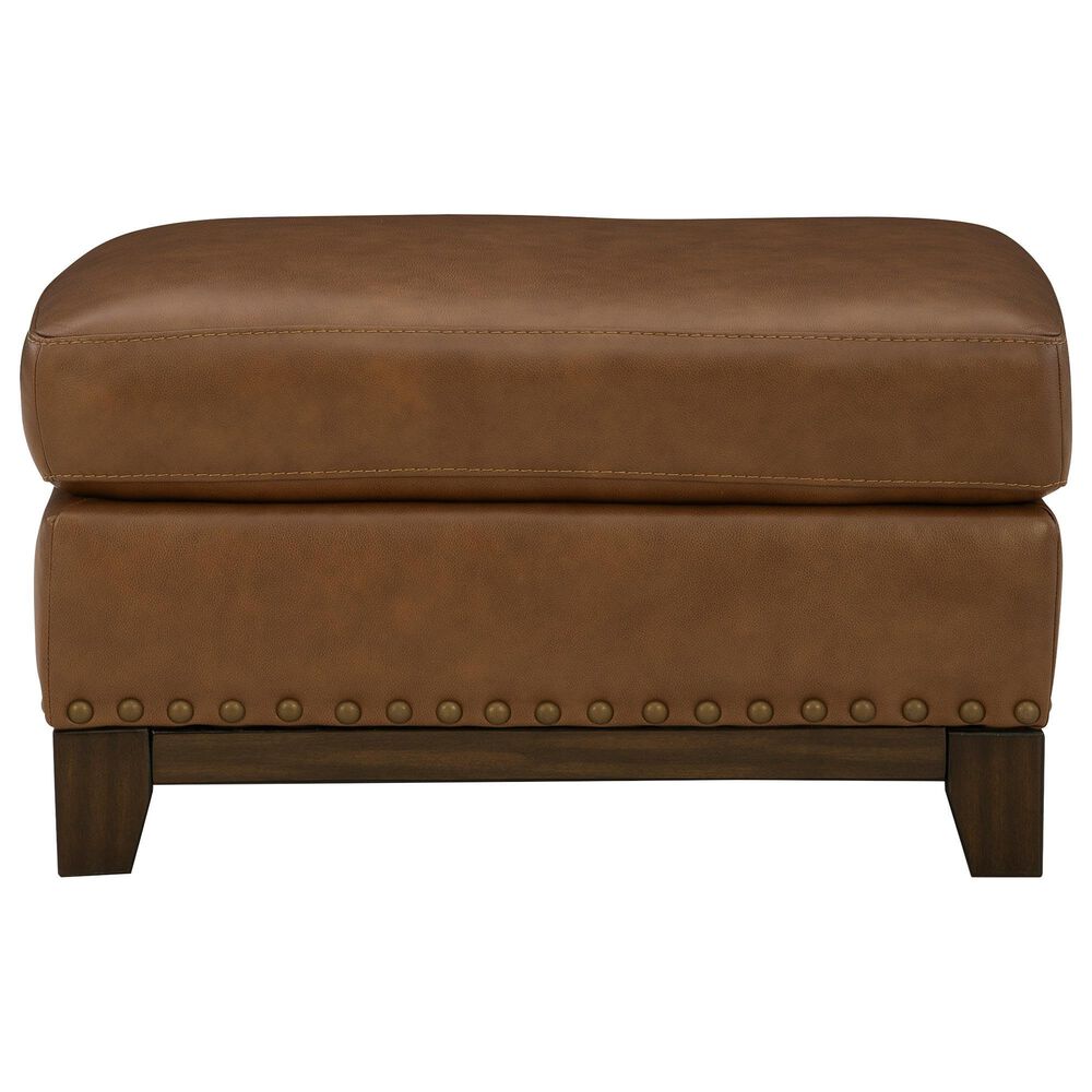 Ashley Saonara Stationary Chair and Ottoman Set in Amber, , large