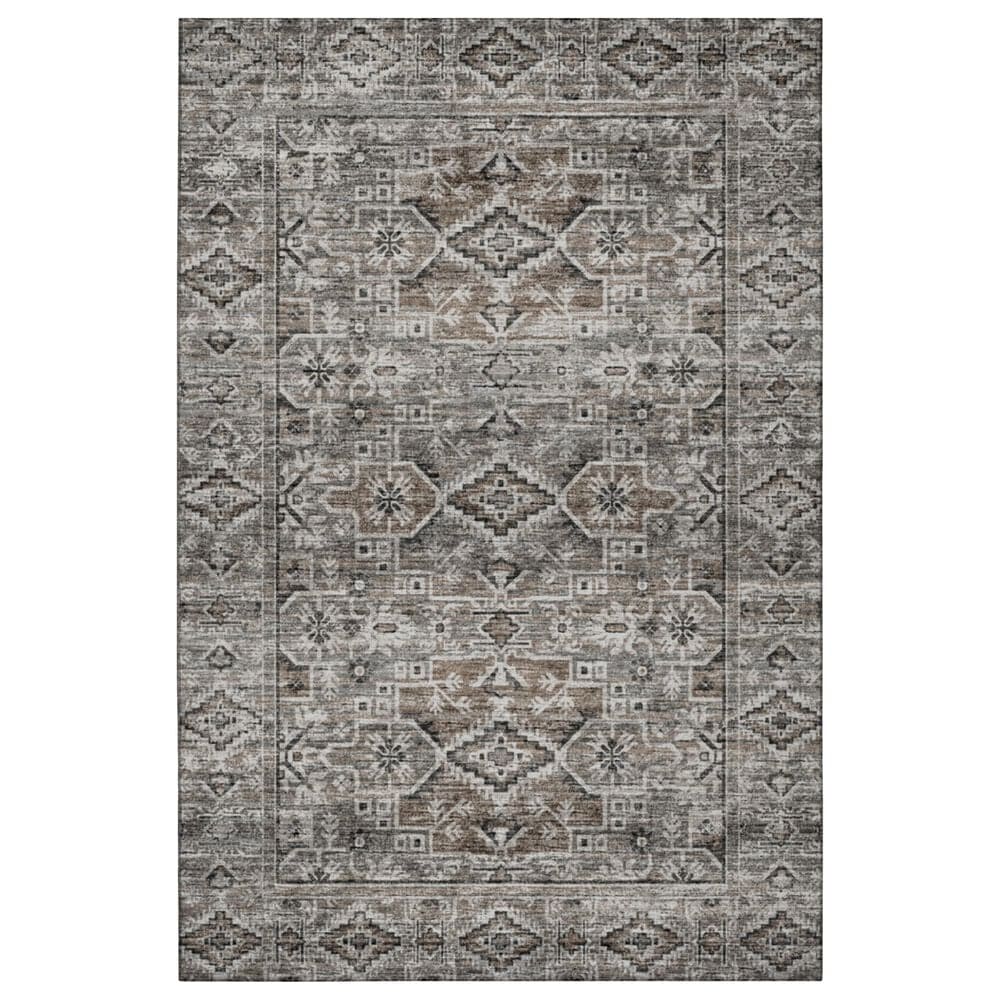 Dalyn Rug Company Tuscany 2"6" x 12" Gray Indoor/Outdoor Runner, , large