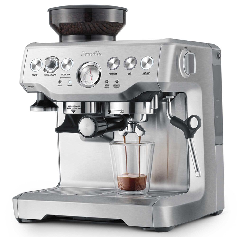 Breville 67 Oz Barista Express Espresso Machine in Brushed Stainless Steel, , large