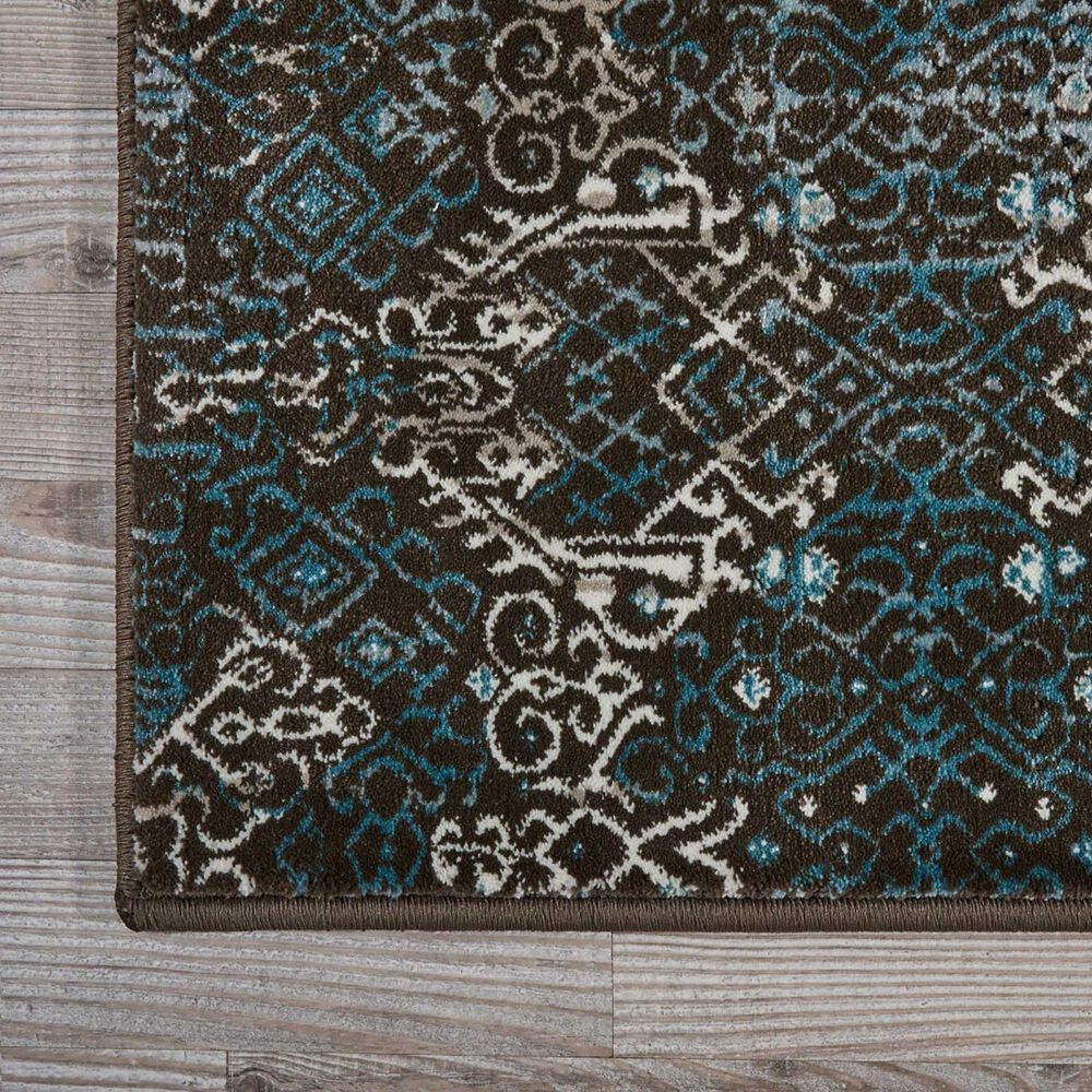 Nourison Karma 7&#39;10&quot; x 10&#39;6&quot; Blue Area Rug, , large