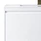 James Martin Mantova 35.4" Single Bathroom Vanity in Glossy White and Champagne Brass with 2 cm Glossy White Solid Surface Top and Rectangular Sink, , large