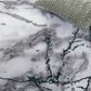 Safavieh Craft 2"3" x 10" Grey and Green Runner, , large