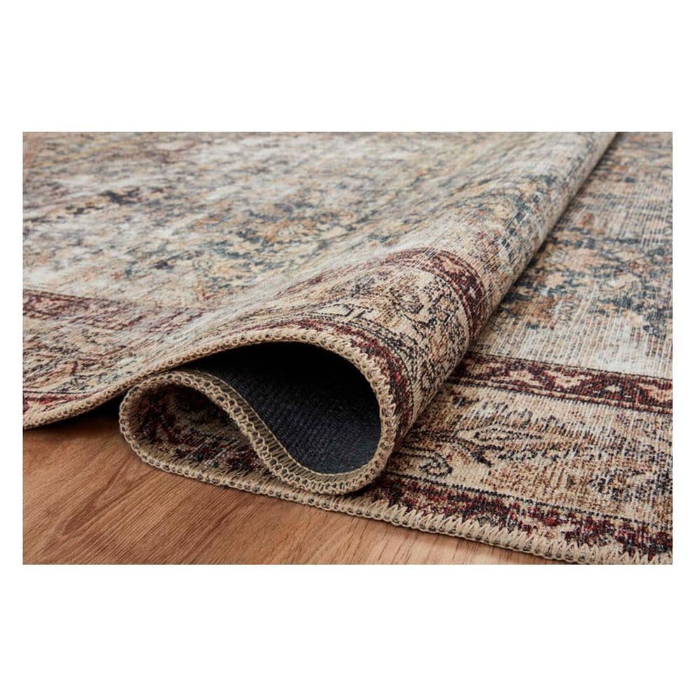 Amber Lewis x Loloi Georgie 2&#39;6&quot; x 9&#39;6&quot; Teal and Antique Runner, , large