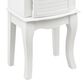 Linden Boulevard White 4 Drawer Jewelry Armoire in White, , large