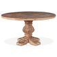 Home Trends & Design San Rafael 54" Round Dining Table in Antique Oak - Table Only, , large