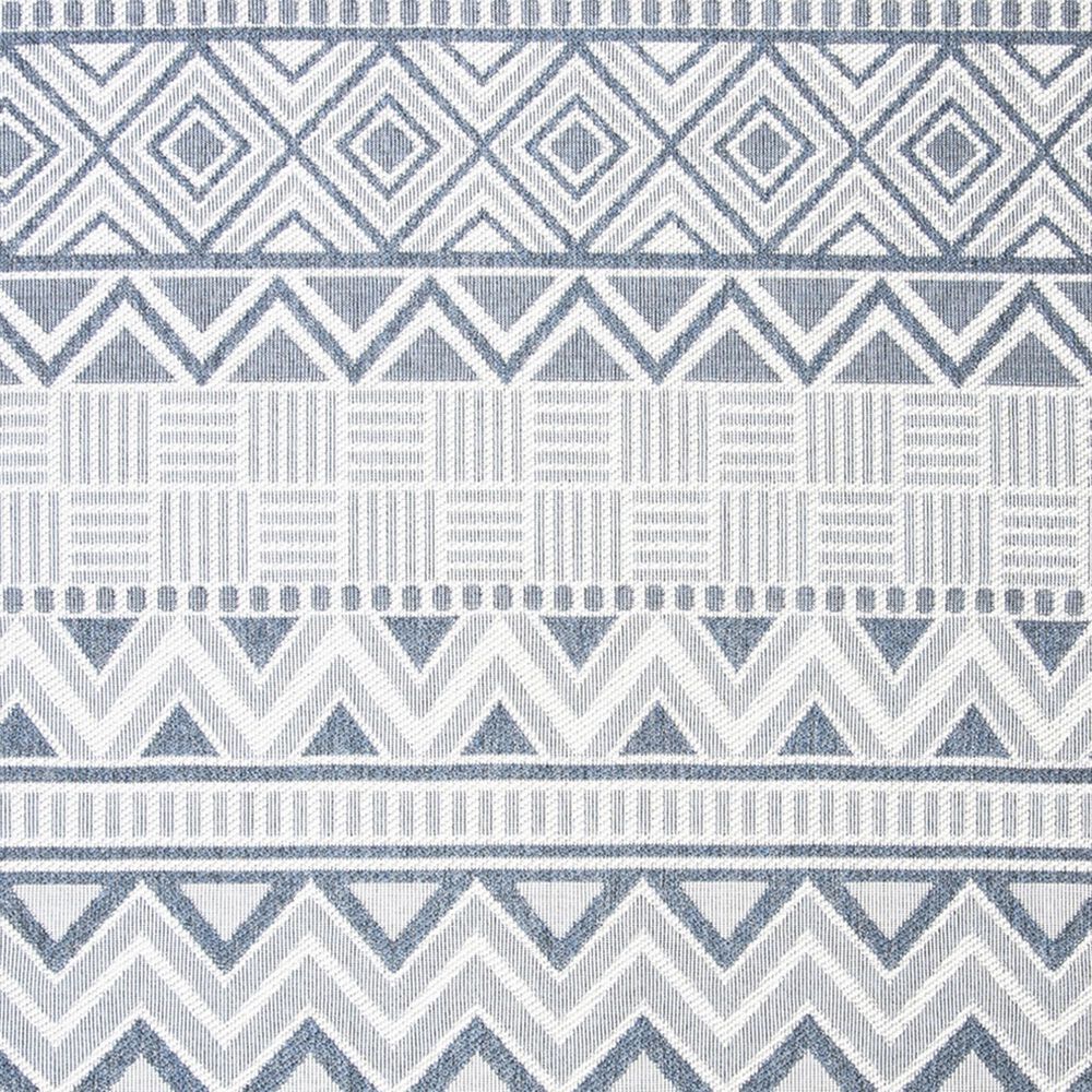Safavieh Bermuda 8&#39; x 10&#39; Cream and Navy Indoor/Outdoor Area Performance Rug, , large