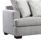Northwestern Leia Stationary Sofa in Pewter, , large