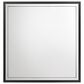 Coaster Lucia Dresser Mirror in Black and Chrome, , large