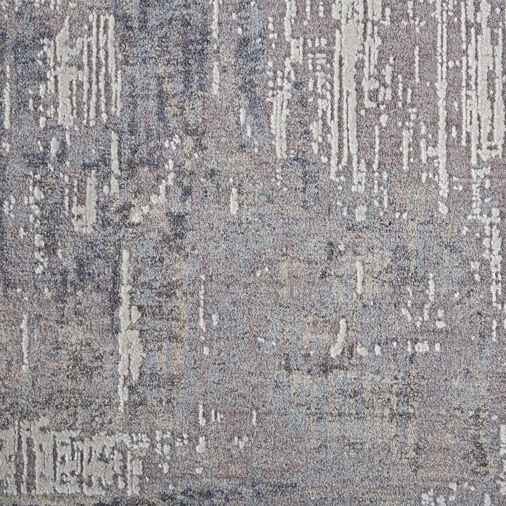 Feizy Lennon 4&#39; x 6&#39; Gray and Blue Area Rug, , large
