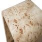 L.R. Home Cresent Side Table in Natural and Brown, , large