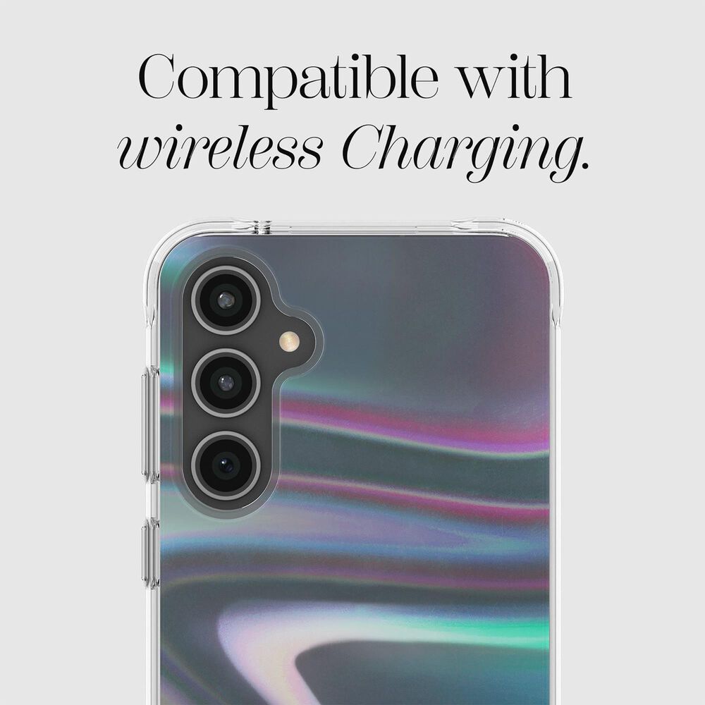 Case-Mate Soap Bubble Case for Samsung Galaxy S24 FE in Iridescent, , large