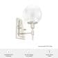 Hunter Xidane 1-Light Wall Sconce in Brushed Nickel, , large
