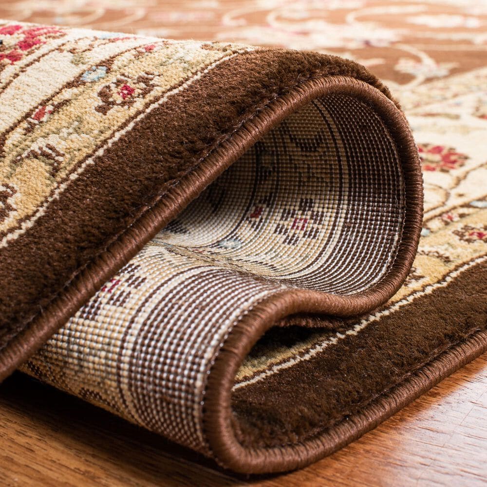 Safavieh Lyndhurst LNH553 2&#39;3&quot; x 16&#39; Brown and Ivory Runner, , large