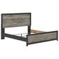 Ashley Broachmyn 5-Piece King Panel Bedroom Set in Black and Gray, , large