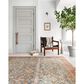 Loloi II Layla LAY-04 9" x 12" Ocean and Rust Area Rug, , large