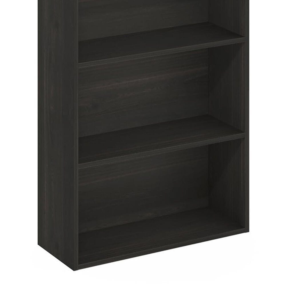 HOMLUX 6-Tier Free Standing Open Storage Bookcase in Espresso, , large