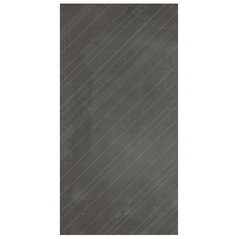 Emser Borigni Black 18 X 35 Right Diagonal Porcelain Tile Nebraska Furniture Mart