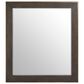 Furniture Worldwide Montclair Wall Mirror in Embossed Cocoa, , large