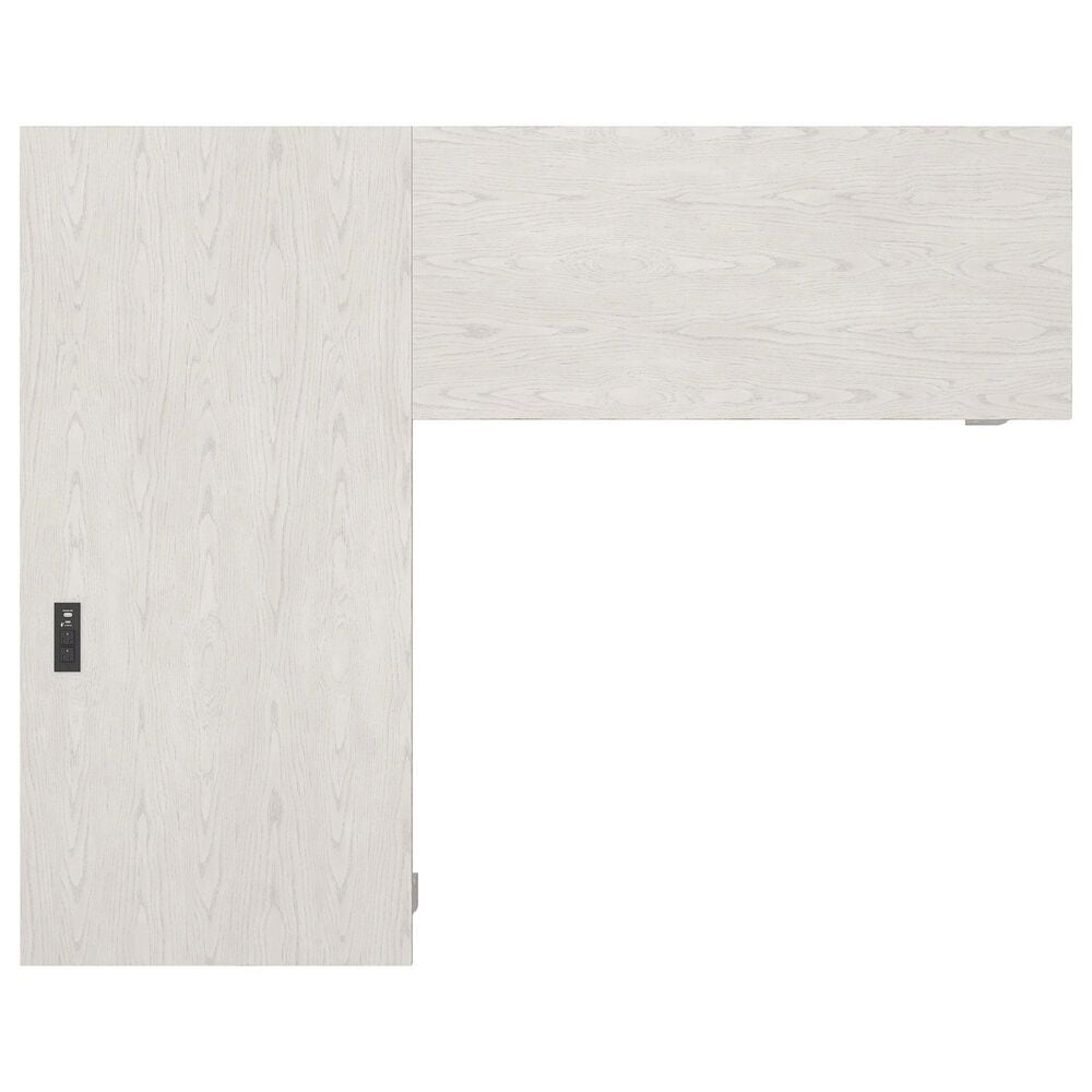 Ashley Robbinsdale 3-Piece L-Shape Desk and Bookcase Set in Antique White, , large