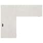 Ashley Robbinsdale 3-Piece L-Shape Desk and Bookcase Set in Antique White, , large