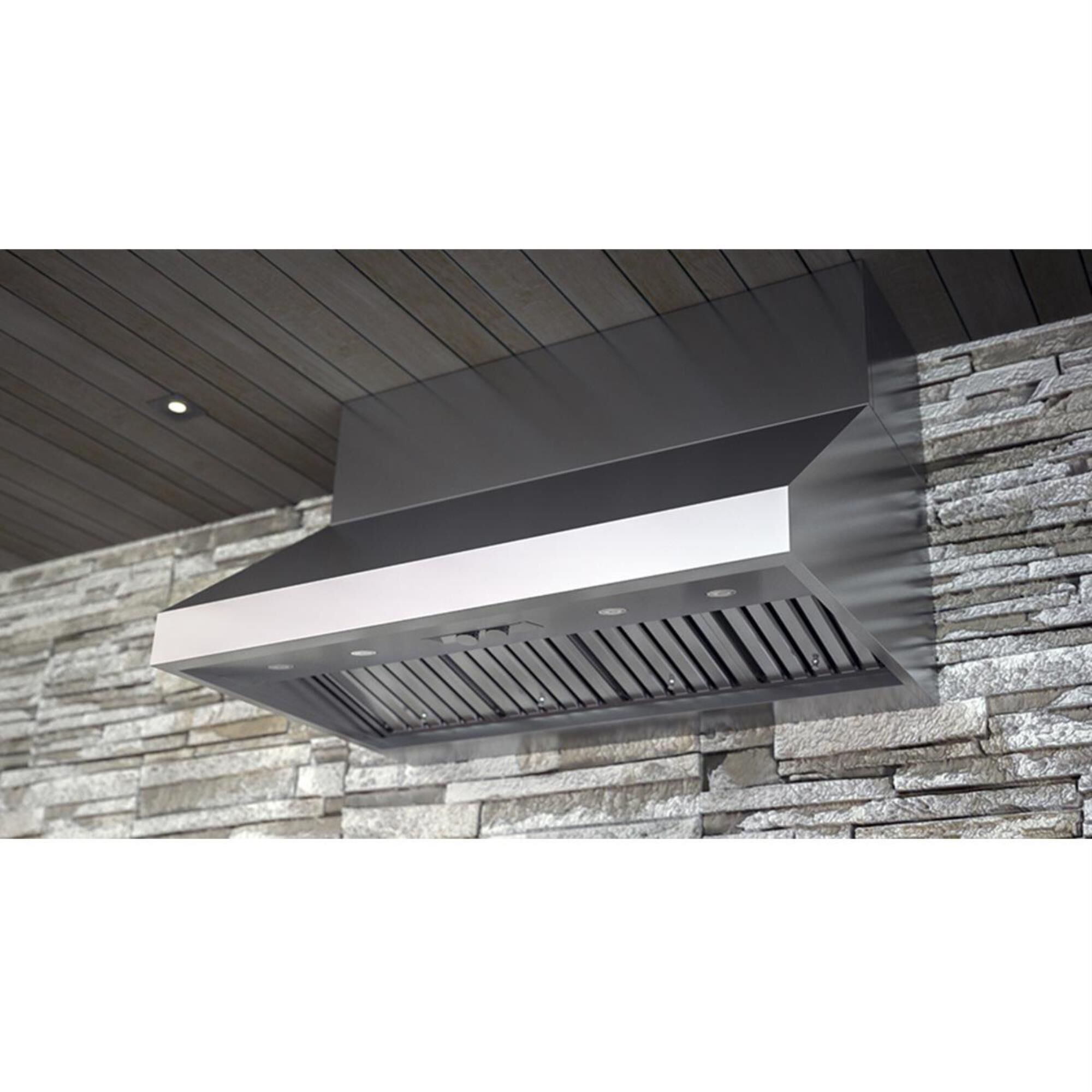 Zephyr outdoor shop hood
