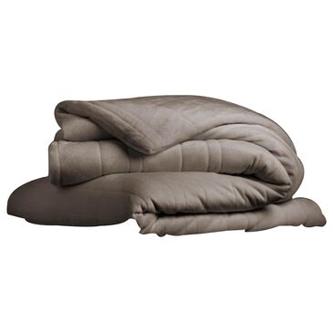Malouf 15lb Anchor Weighted Throw Blanket in Driftwood, , large